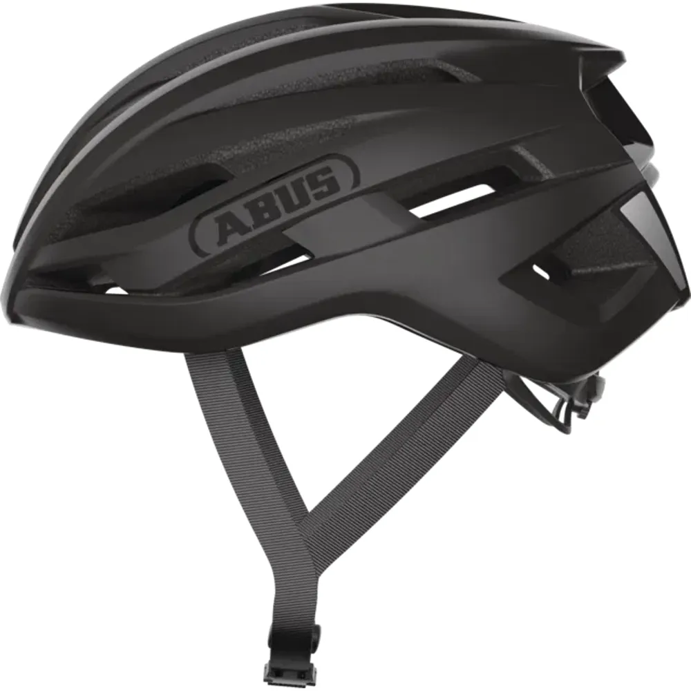 uPRISE Bikes Abus Stormchaser ACE Road Helmet - Velvet Black | Price match, 365 day return s, 18-Month Warranty, Finance Available & Free UK Delivery