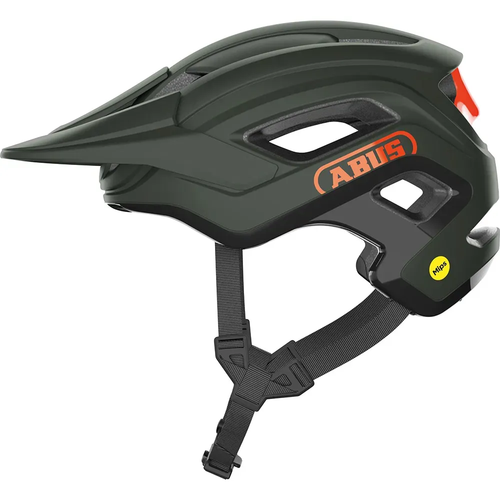 uPRISE Bikes Abus Cliffhanger MIPS MTB Helmet - Pine Green | Price match, 365 day return s, 18-Month Warranty, Finance Available & Free UK Delivery
