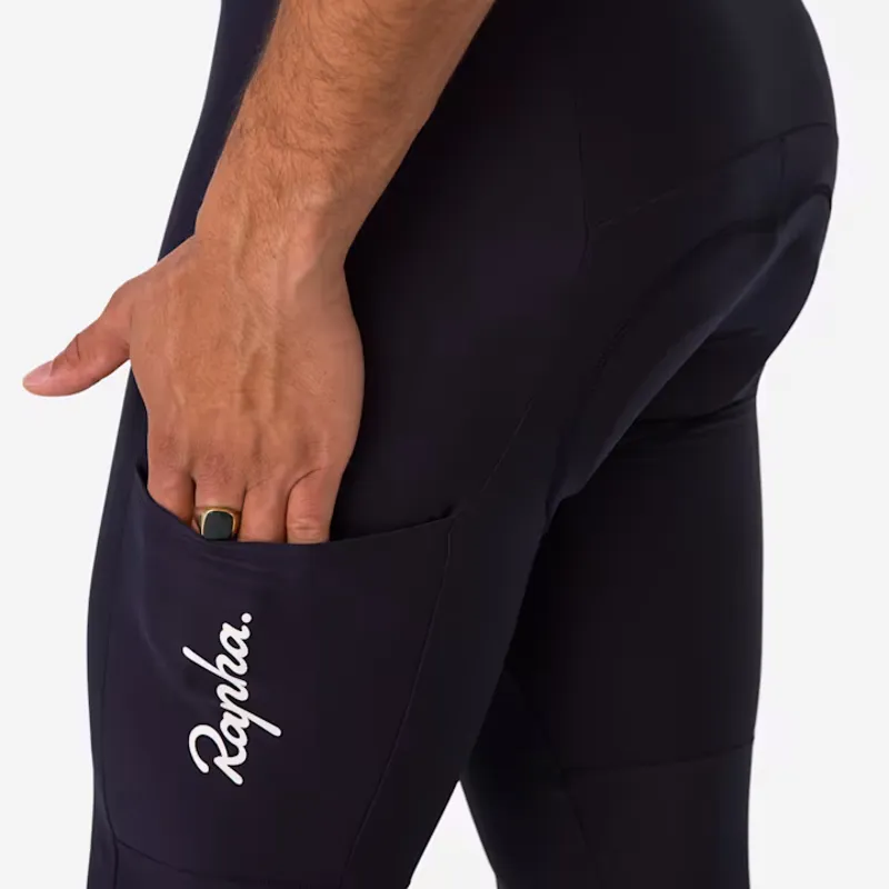 Rapha Core Men's Cargo Winter Tights With Pad - Dark Navy/Navy-5