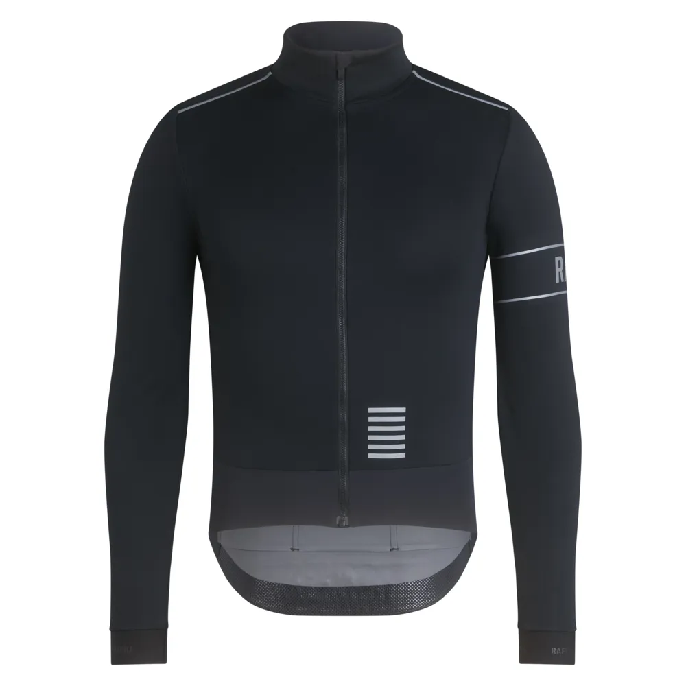 uPRISE Bikes Rapha Men's Pro Team Men's Long Sleeve Windstopper Jersey - Black | Price match, 365 day return s, 18-Month Warranty, Finance Available & Free UK Delivery