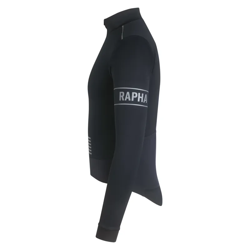 Rapha Men's Pro Team Men's Long Sleeve Windstopper Jersey - Black-2
