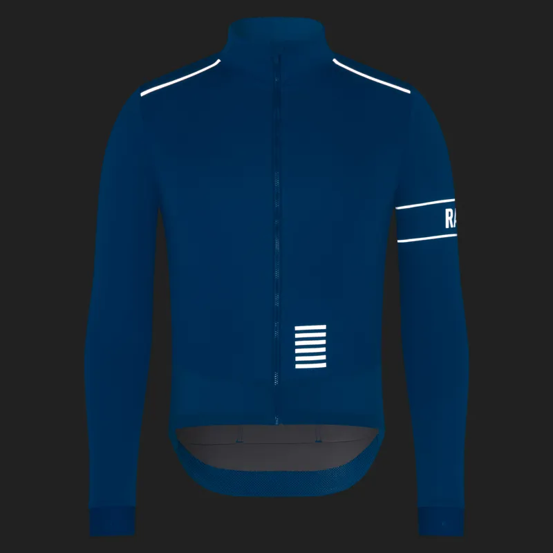 Rapha Men's Pro Team Men's Long Sleeve Windstopper Jersey - Petrol-2