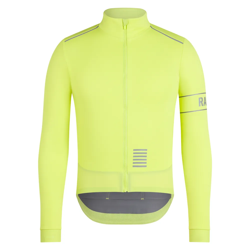 uPRISE Bikes Rapha Men's Pro Team Men's Long Sleeve Windstopper Jersey - Lime | Price match, 365 day return s, 18-Month Warranty, Finance Available & Free UK Delivery