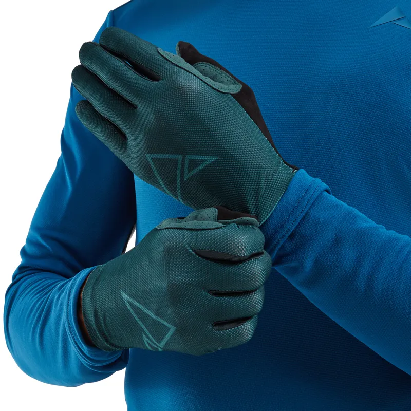 Altura Kielder Long Finger Trail Gloves - Dark Green-2