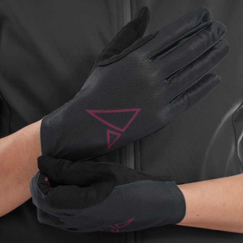 Altura Kielder Long Finger Trail Gloves - Carbon/Pink-2