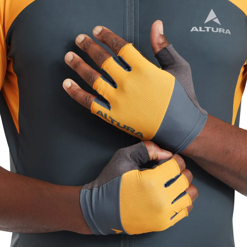 Altura Airstream Cycling Mitt Gloves - Mustard-3