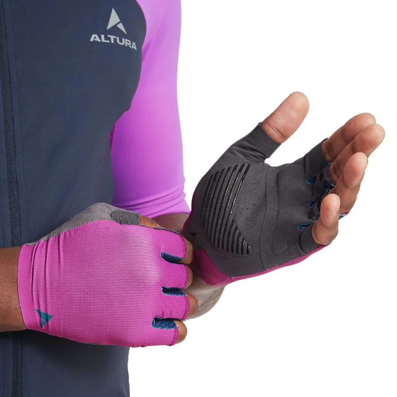 Altura Progel Cycling Mitts - Fuchsia Pink-3