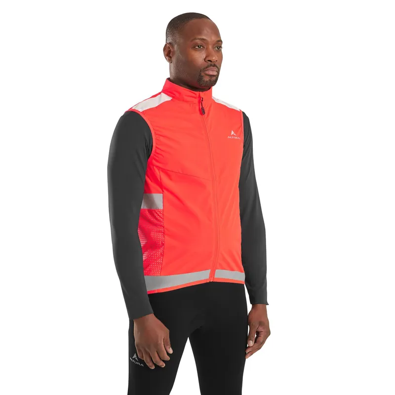 Altura Nightvision EN Men's Windproof Gilet - Orange-3