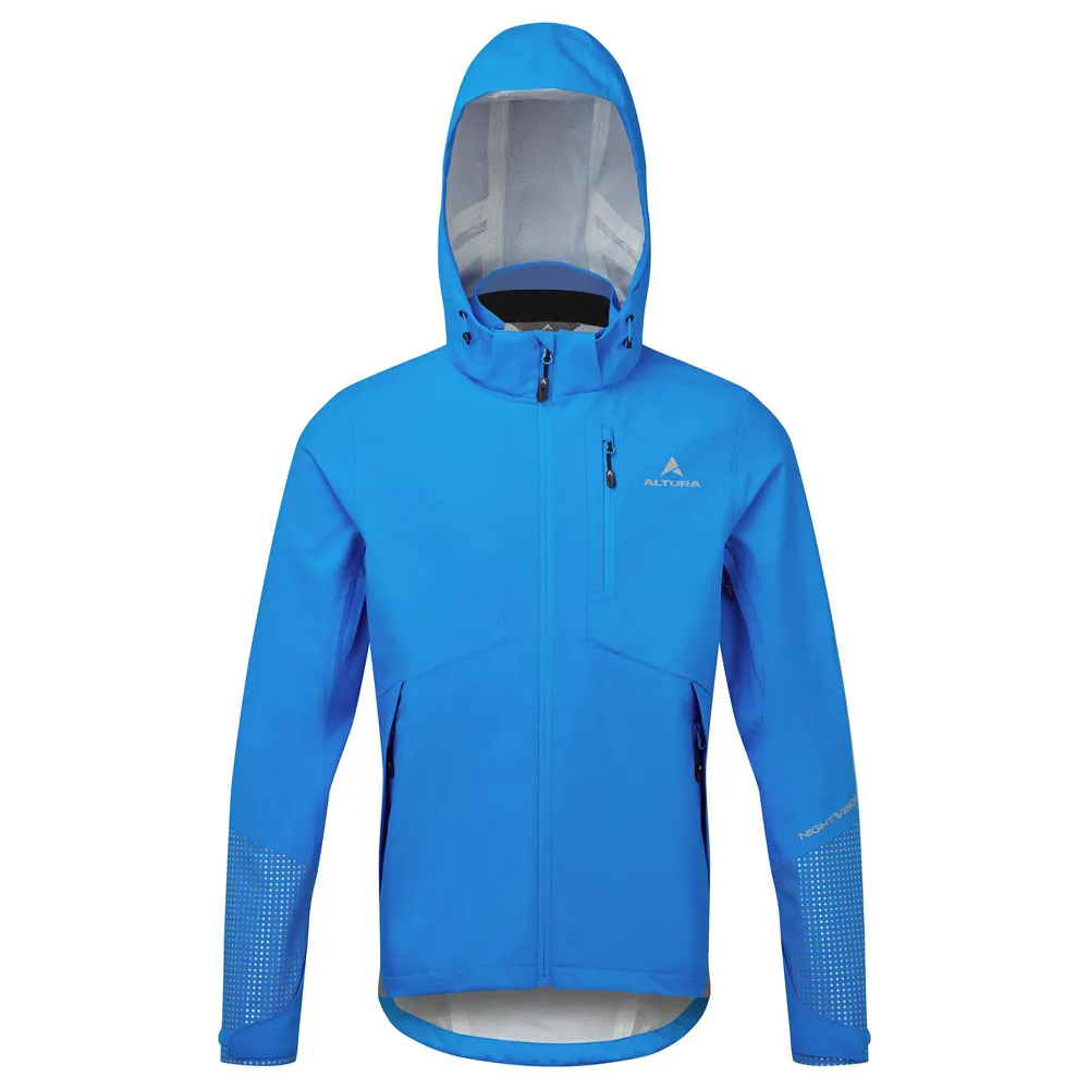 uPRISE Bikes Altura Night Vision Typhoon Men's Waterproof Jacket - Electric Blue | Price match, 365 day return s, 18-Month Warranty, Finance Available & Free UK Delivery