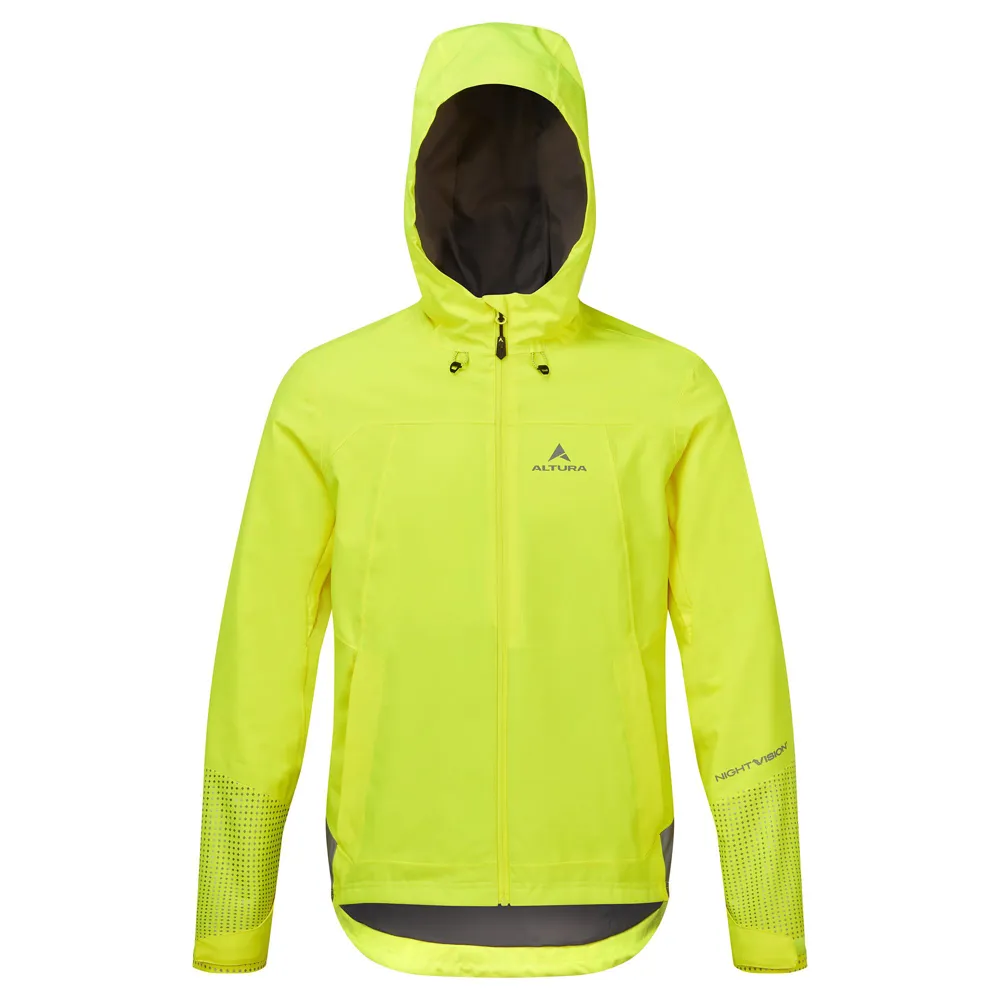 uPRISE Bikes Altura Night Vision Typhoon Insulated Men's Waterproof Jacket - Yellow | Price match, 365 day return s, 18-Month Warranty, Finance Available & Free UK Delivery