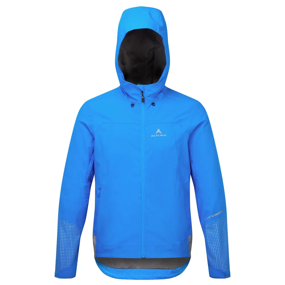 uPRISE Bikes Altura Night Vision Typhoon Insulated Men's Waterproof Jacket - Electric Blue | Price match, 365 day return s, 18-Month Warranty, Finance Available & Free UK Delivery