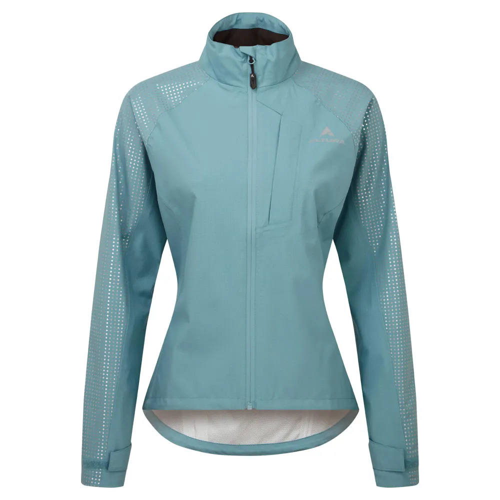uPRISE Bikes Altura Night Vision Storm Women's Waterproof Jacket - Adriatic Blue | Price match, 365 day return s, 18-Month Warranty, Finance Available & Free UK Delivery