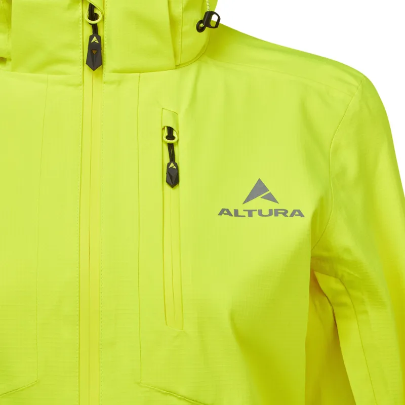 Altura Night Vision Typhoon Women's Waterproof Jacket - Yellow-3