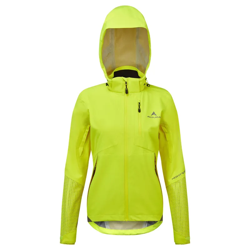 Altura Night Vision Typhoon Women's Waterproof Jacket - Yellow