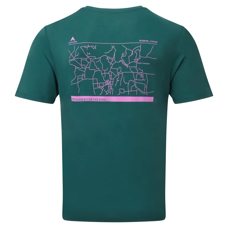 Altura Cyclepath Men's Technical Tee - Forest Green-1