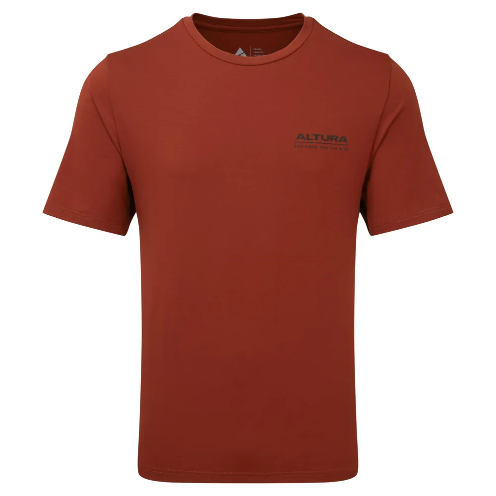 uPRISE Bikes Altura DFTR Men's Technical T-Shirt - Brick Red | Price match, 365 day return s, 18-Month Warranty, Finance Available & Free UK Delivery