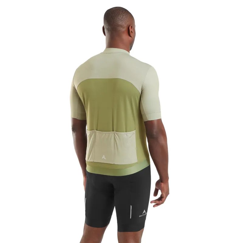 Altura Airstream Men's Short Sleeve Jersey - Olive-4