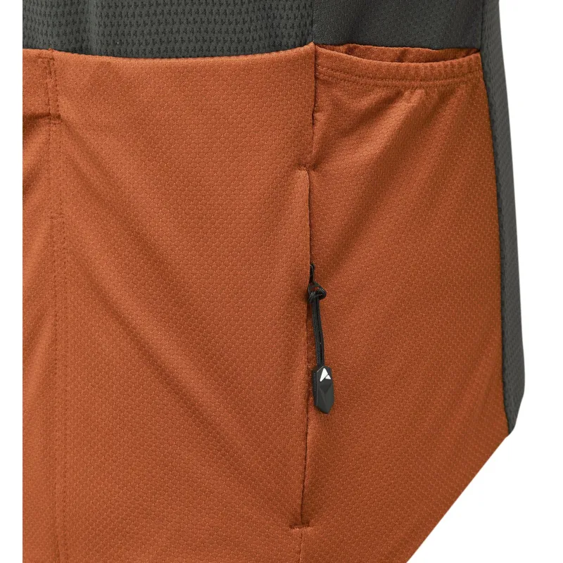 Altura Endurance Men's Short Sleeve Cycling Jersey - Carbon/Rust-4