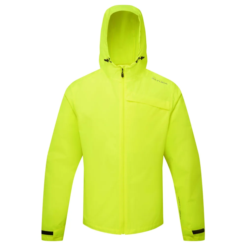 uPRISE Bikes Altura Nightvision Nevis Men's Waterproof Jacket - Yellow | Price match, 365 day return s, 18-Month Warranty, Finance Available & Free UK Delivery