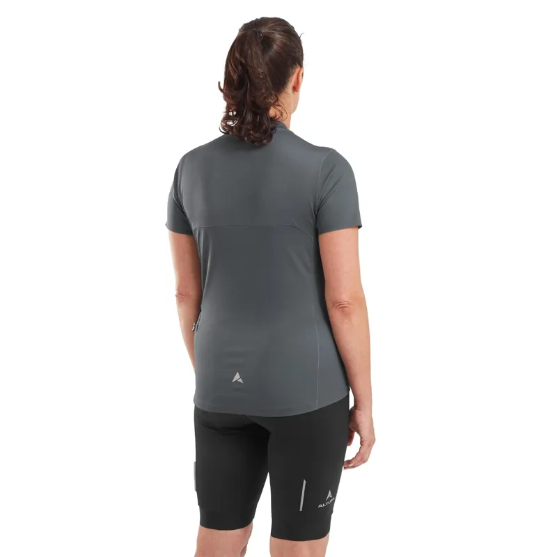 Altura Airstream Women's Short Sleeve Jersey - Slate Grey-4