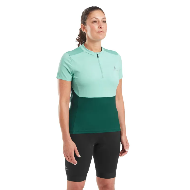 Altura Airstream Women's Short Sleeve Jersey - Forest Green-3
