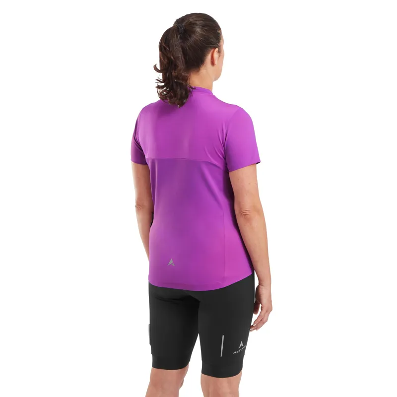 Altura Airstream Women's Short Sleeve Jersey - Fuchsia Pink-4
