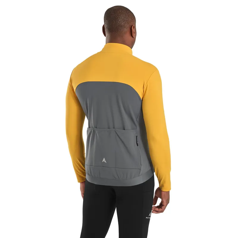 Altura Airstream Men's Long Sleeve Jersey - Mustard-4