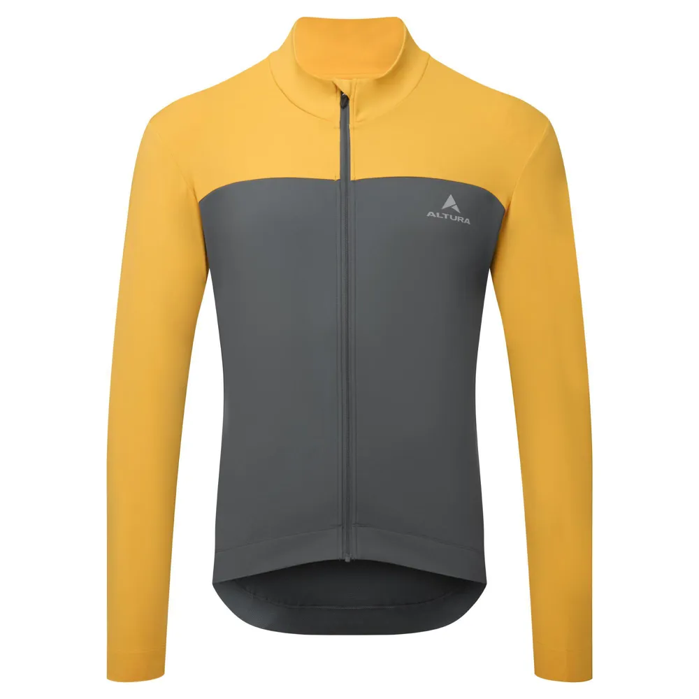 uPRISE Bikes Altura Airstream Men's Long Sleeve Jersey - Mustard | Price match, 365 day returns, 18-Month Warranty, Finance Available & Free UK Delivery