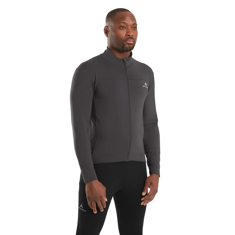 Altura Airstream Men's Long Sleeve Jersey - Dark Grey-3