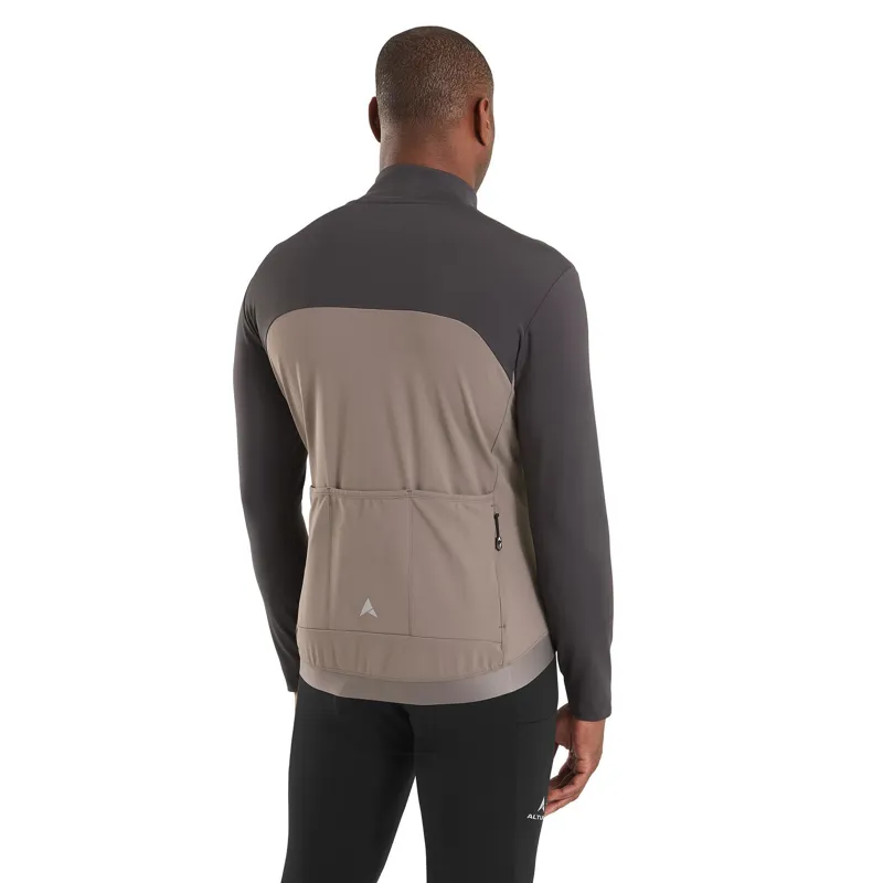 Altura Airstream Men's Long Sleeve Jersey - Dark Stone -4