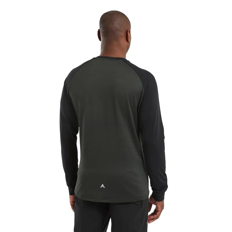 Altura Esker Polartec Men's Long Sleeve Jersey - Black-5