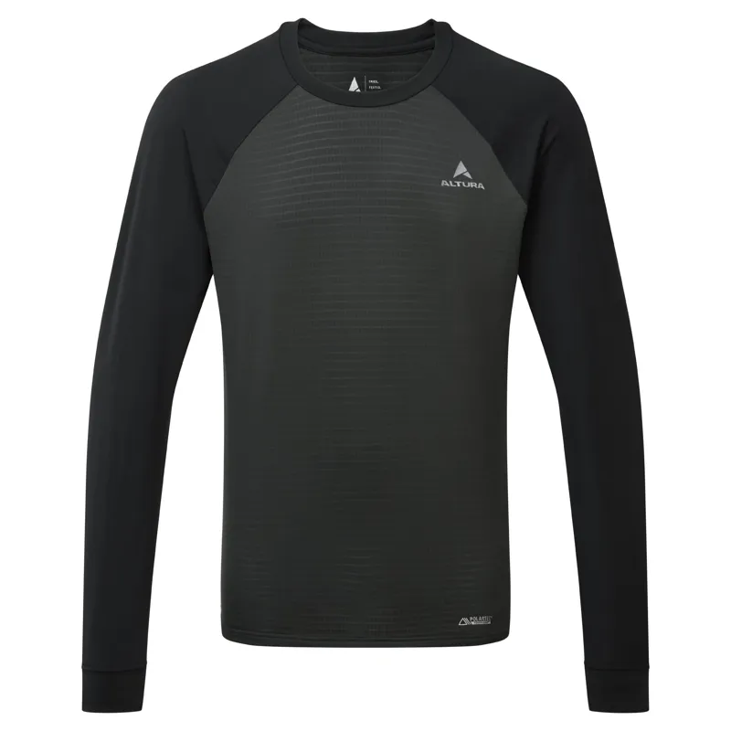 Altura Esker Polartec Men's Long Sleeve Jersey - Black
