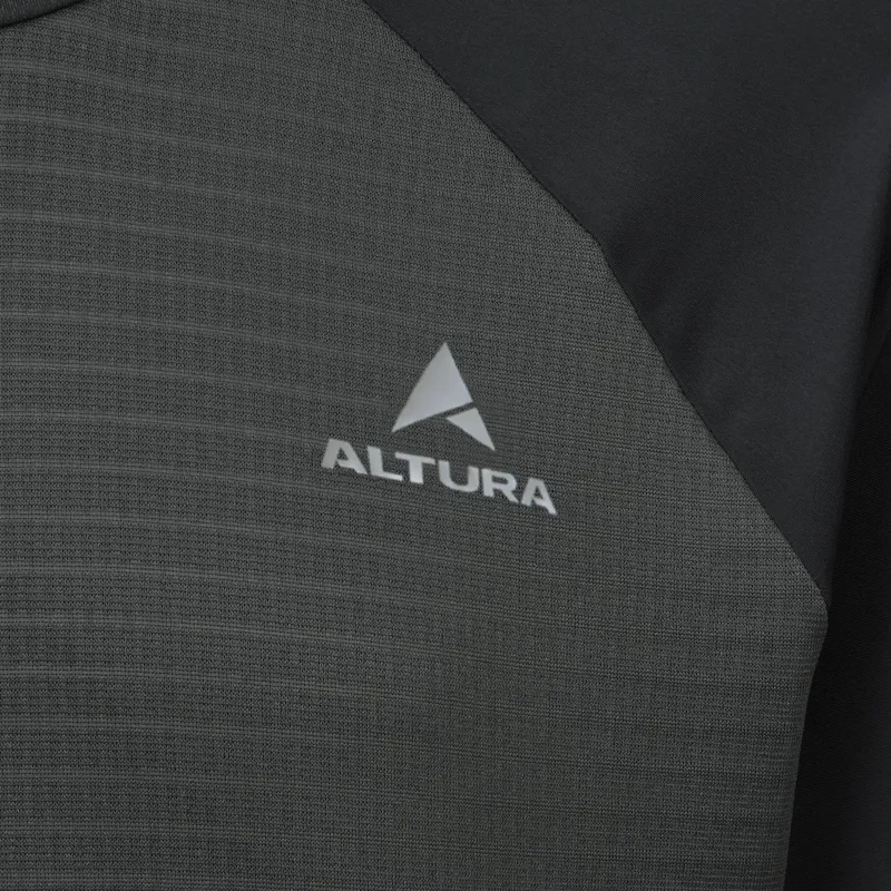 Altura Esker Polartec Men's Long Sleeve Jersey - Black-2