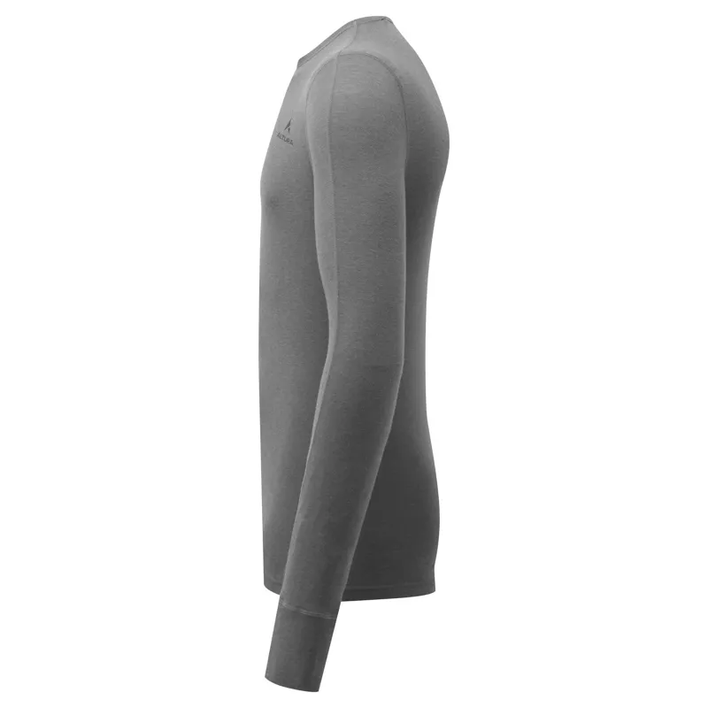 Altura Merino Men's Long Sleeve Base Layer - Grey-2
