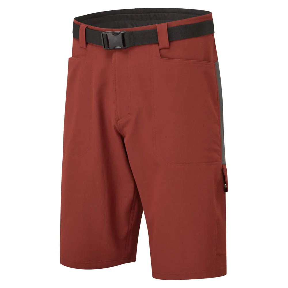 uPRISE Bikes Altura Esker Cargo Men's Baggy Shorts w/Liner - Brick Red | Price match, 365 day returns, 18-Month Warranty, Finance Available & Free UK Delivery