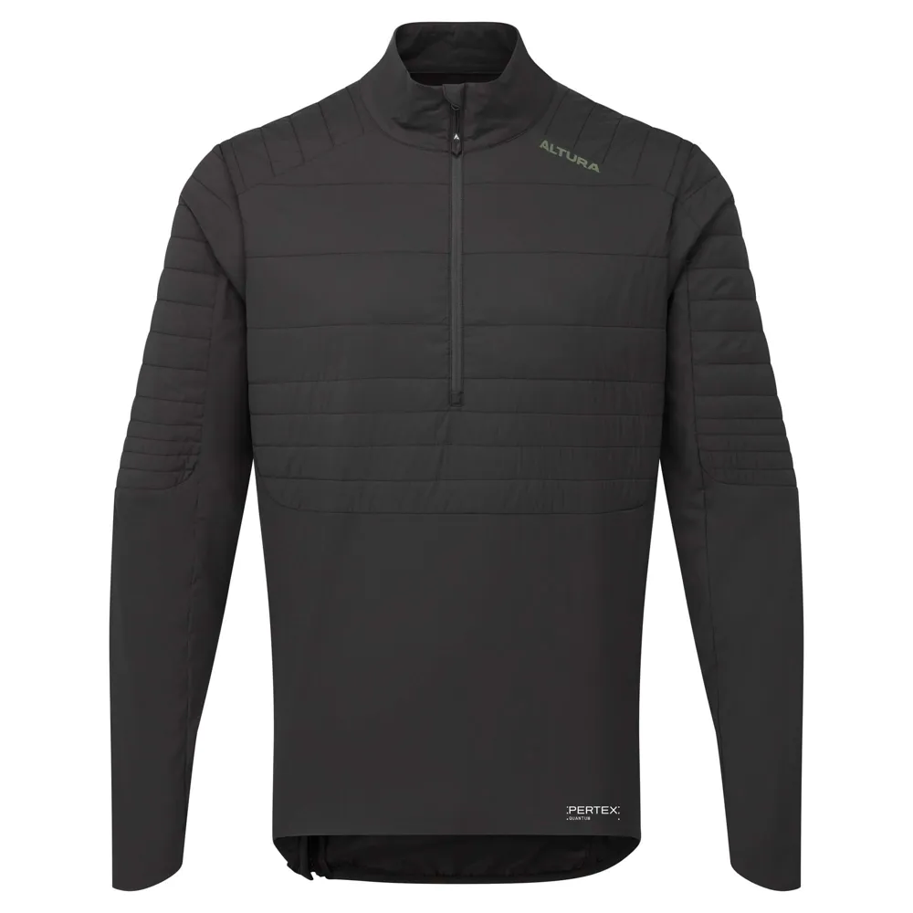 uPRISE Bikes Altura All Roads Packable Insulated 1/2 Zip Men's Jacket - Black | Price match, 365 day return s, 18-Month Warranty, Finance Available & Free UK Delivery