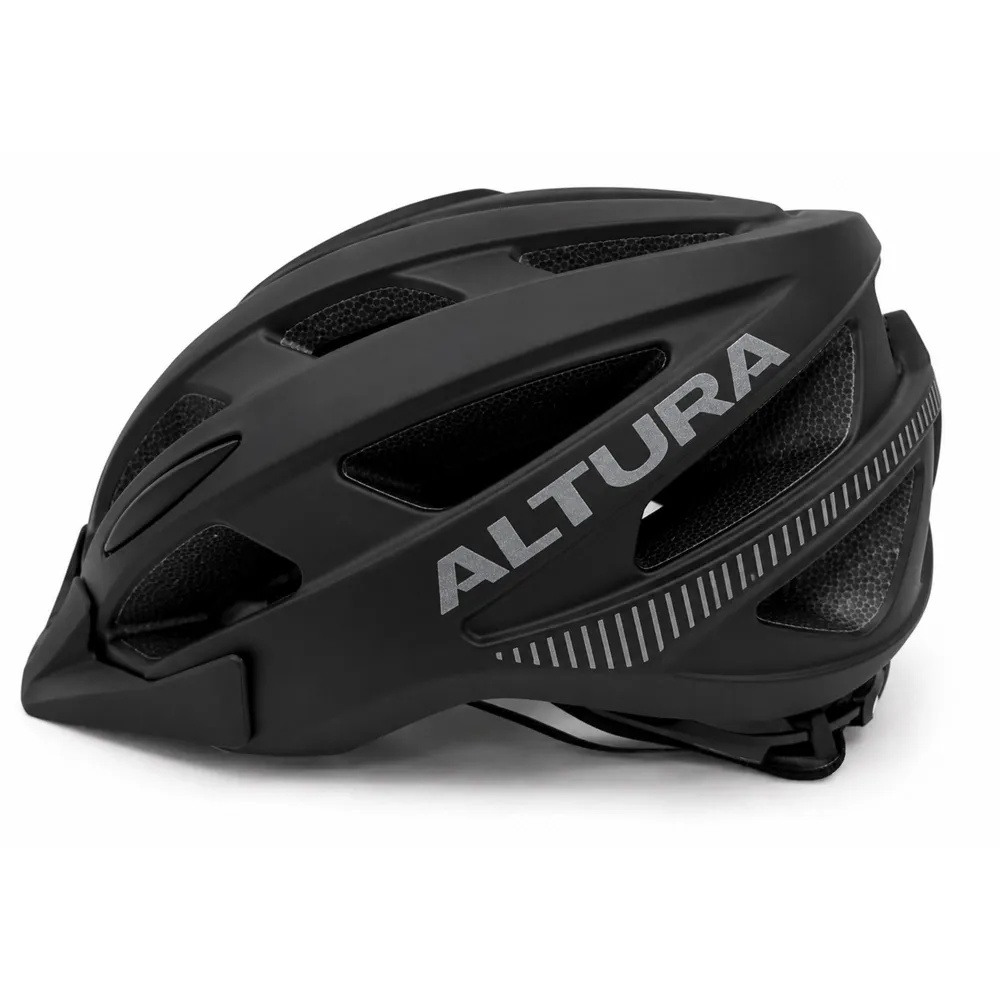 uPRISE Bikes Altura Airstream Helmet - Matte Black | Price match, 365 day returns, 18-Month Warranty, Finance Available & Free UK Delivery