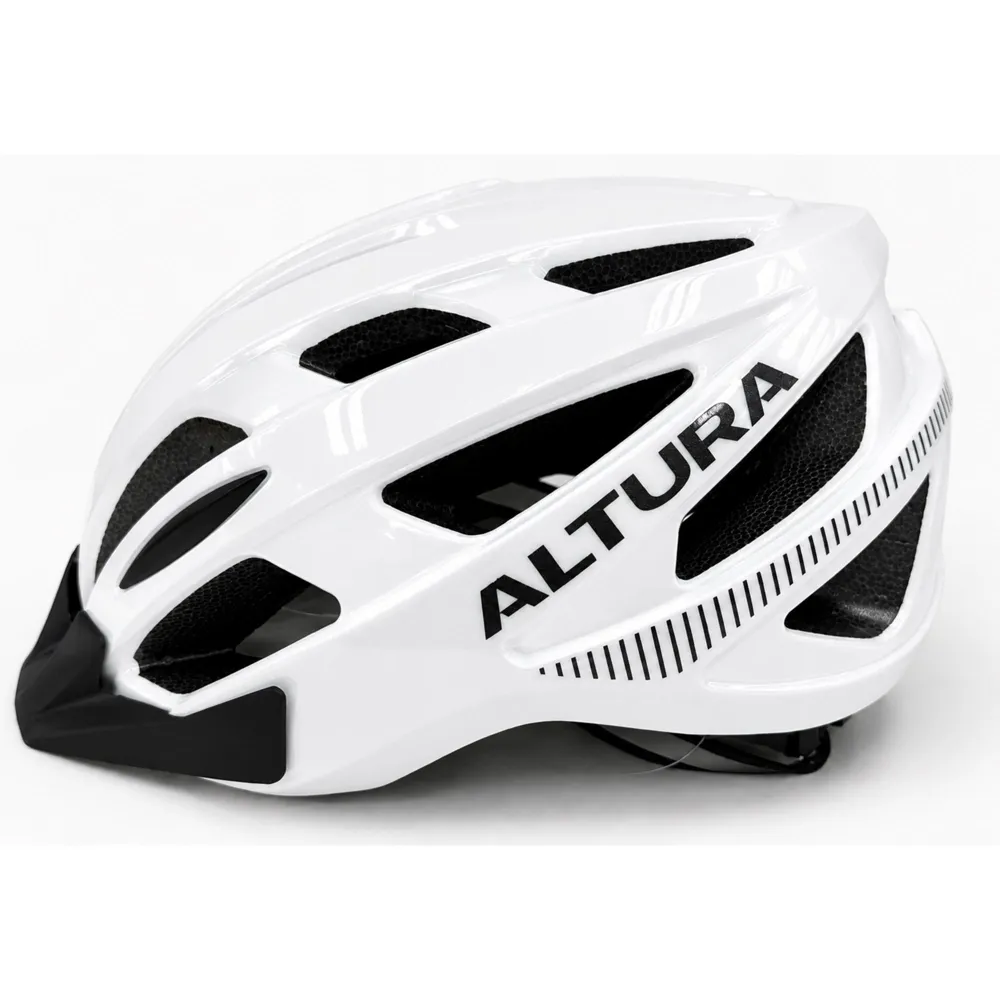 uPRISE Bikes Altura Airstream Helmet - Gloss White | Price match, 365 day returns, 18-Month Warranty, Finance Available & Free UK Delivery