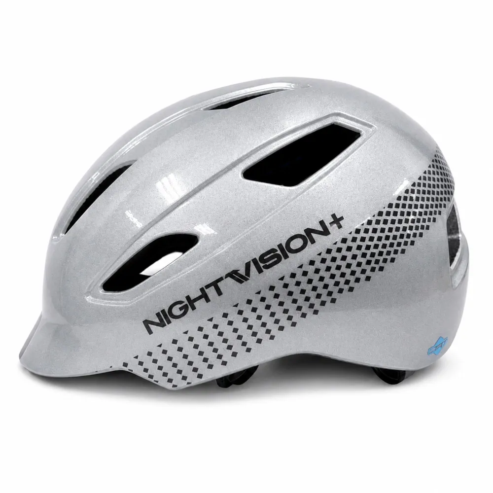 uPRISE Bikes Altura Nightvision Plus Urban Helmet - Silver Reflective | Price match, 365 day returns, 18-Month Warranty, Finance Available & Free UK Delivery