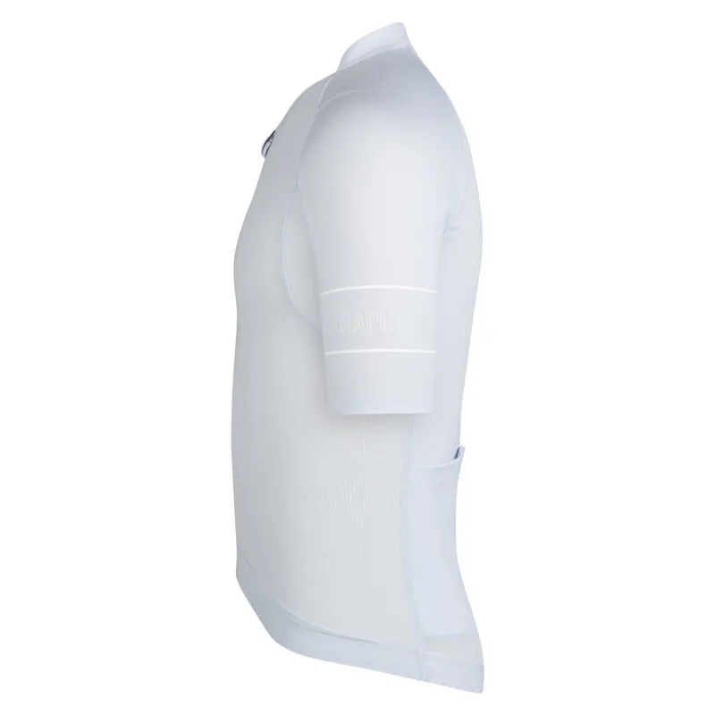 Rapha Pro Team Men's Lightweight Short Sleeve Jersey - Arctic Ice/White-2