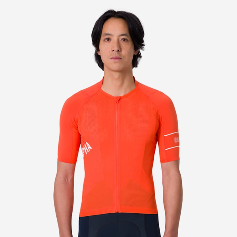 Rapha Pro Team Men's Lightweight Short Sleeve Jersey - Nasturtium-2