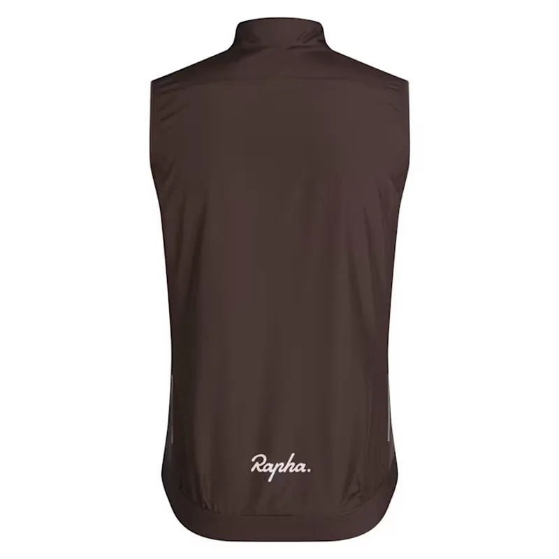 Rapha Core Men's Gilet - Deep Coffee/White-1