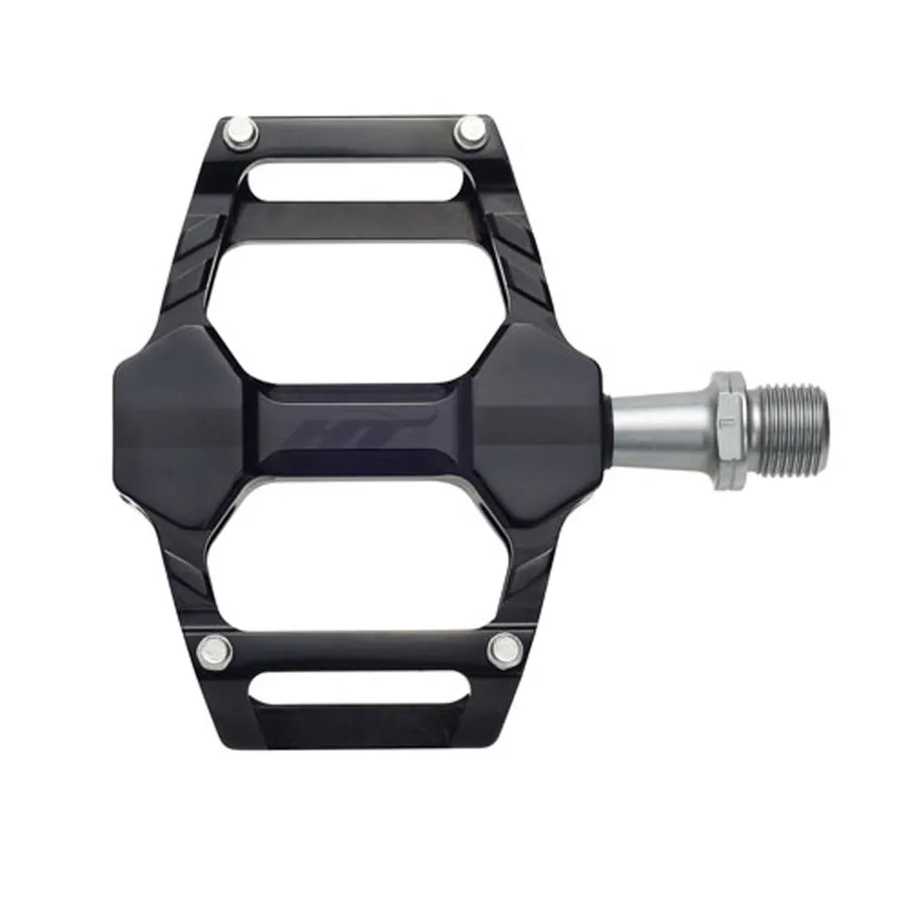 uPRISE Bikes HT Components AR06 Flat BMX Pedals - Black | Price match, 365 day return s, 18-Month Warranty, Finance Available & Free UK Delivery