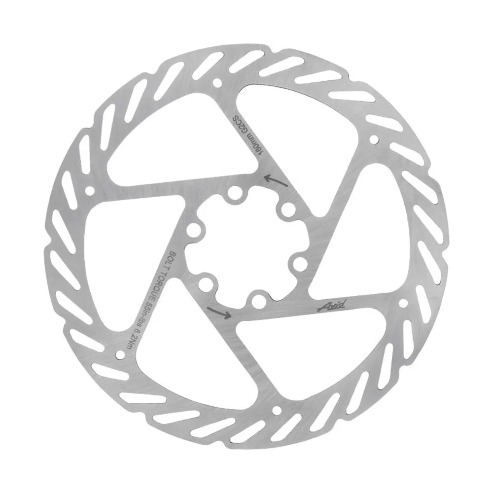uPRISE Bikes Sram Avid G2 Clean Sweep 6-Bolt Disc Brake Rotor - Silver - 180mm | Price match, 365 day return s, 18-Month Warranty, Finance Available & Free UK Delivery