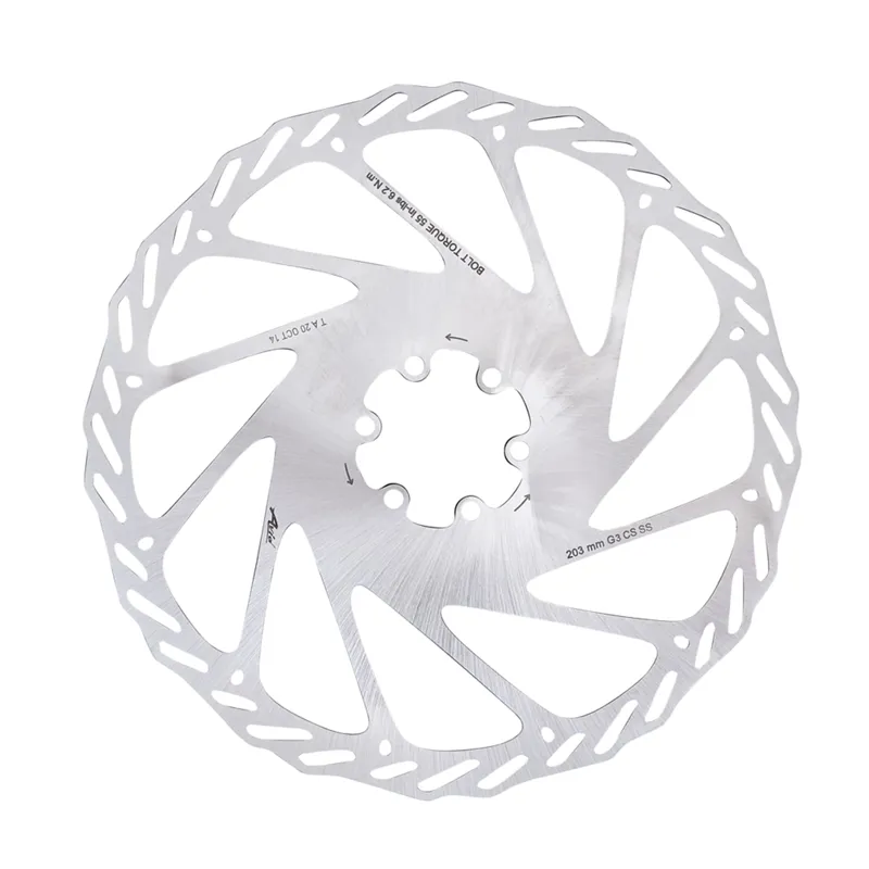 Sram Avid G3 Cleansweep Disc 6-Bolt Brake Rotor - Silver - 203mm
