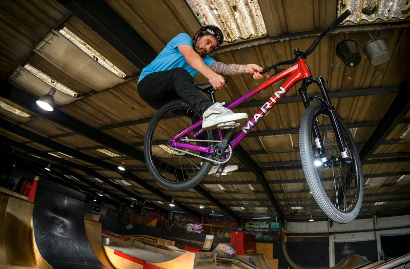 Marin Alcatraz 2 26w 2026 Dirt Jump Bike - Red/Purple-1