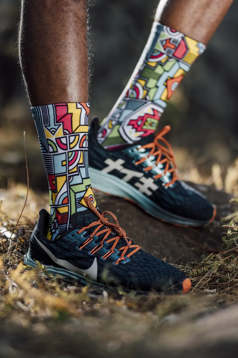 Sox Footwear Ndebele 2.0 South African Heritage Premium Crew Socks-1