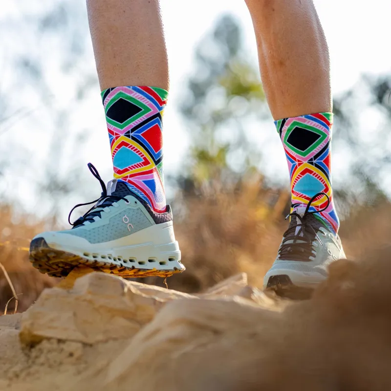 Sox Footwear Zulu South African Heritage Premium Crew Socks-1
