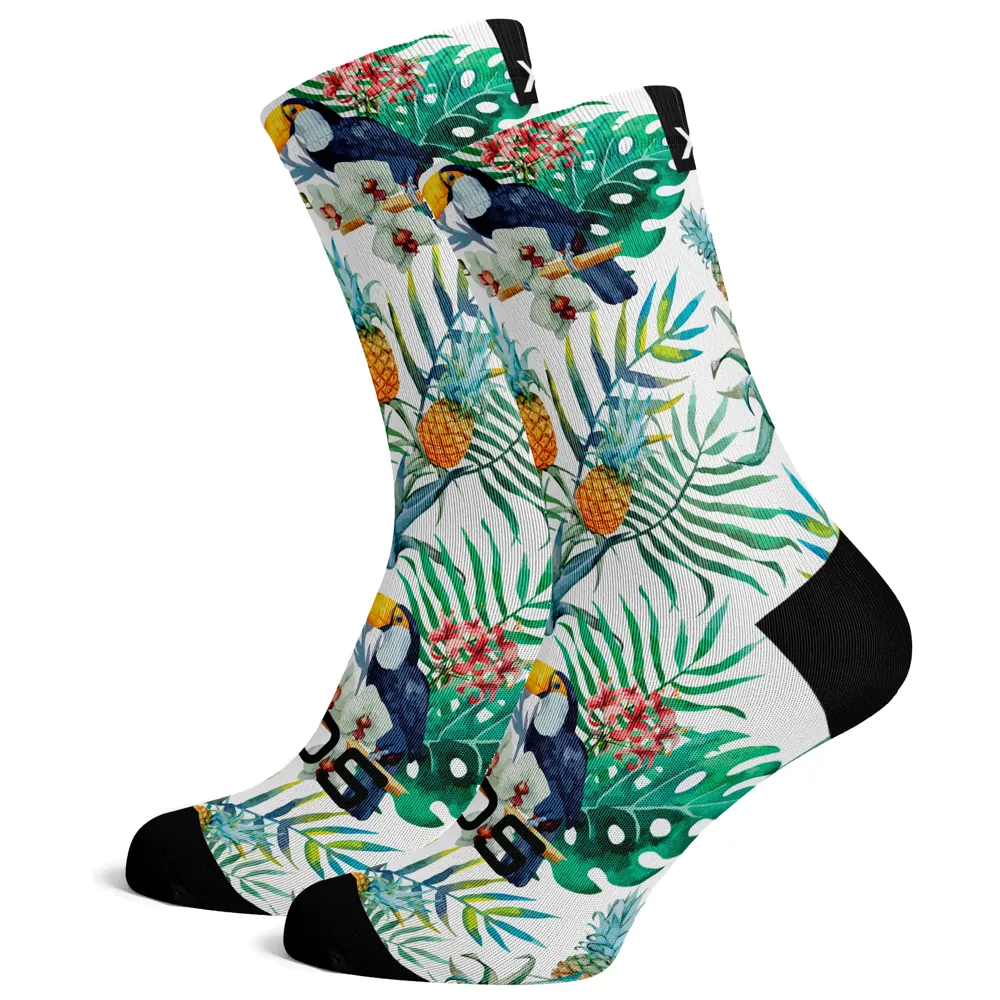 uPRISE Bikes Sox Footwear Tropical Premium Crew Socks | Price match, 365 day return s, 18-Month Warranty, Finance Available & Free UK Delivery