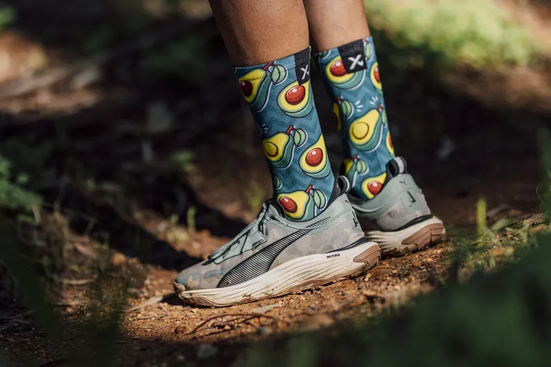 Sox Footwear Avacado Bright And Fun Premium Crew Socks - Green-2